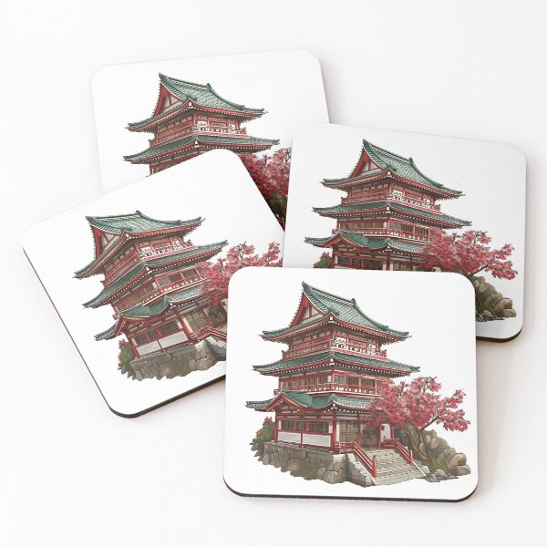 Item preview, Asian Style House  designed and sold by ArtbyAiGallery.