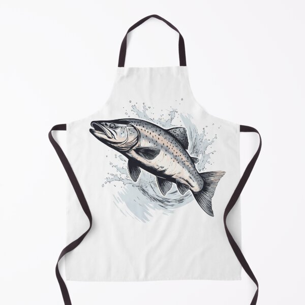 Item preview, Trucha saltando sobre el agua designed and sold by PhaiCreate.