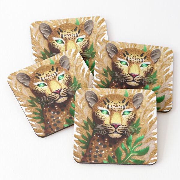 Item preview, Gold leopard  designed and sold by Roxburylane.
