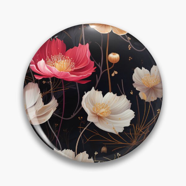 Item preview, Cosmos Tile 30: Stardust Whispers Clothed in Silken Petals designed and sold by TheBrainArt.