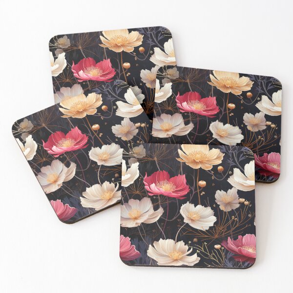 Item preview, Cosmos Tile 30: Stardust Whispers Clothed in Silken Petals designed and sold by TheBrainArt.
