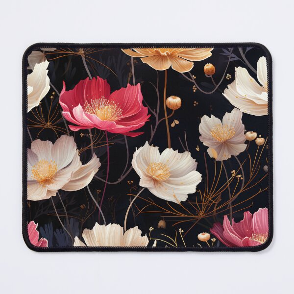 Item preview, Cosmos Tile 30: Stardust Whispers Clothed in Silken Petals designed and sold by TheBrainArt.