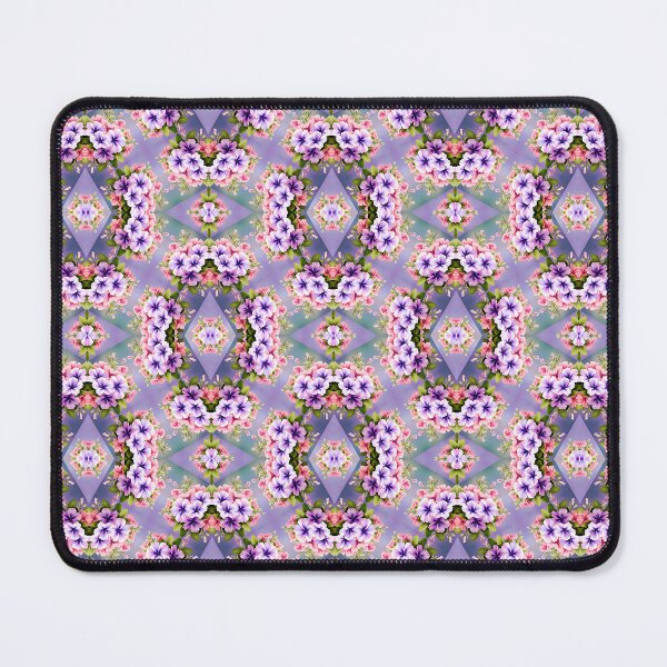 Item preview, Painting of Pink and Lilac Petunia Flowers Seamless Pattern designed and sold by Petalandfur.