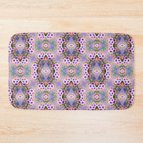 Item preview, Painting of Pink and Lilac Petunia Flowers Seamless Pattern designed and sold by Petalandfur.