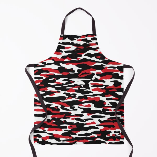 Item preview, Red and Black and White Camouflage designed and sold by TheCamoShop.