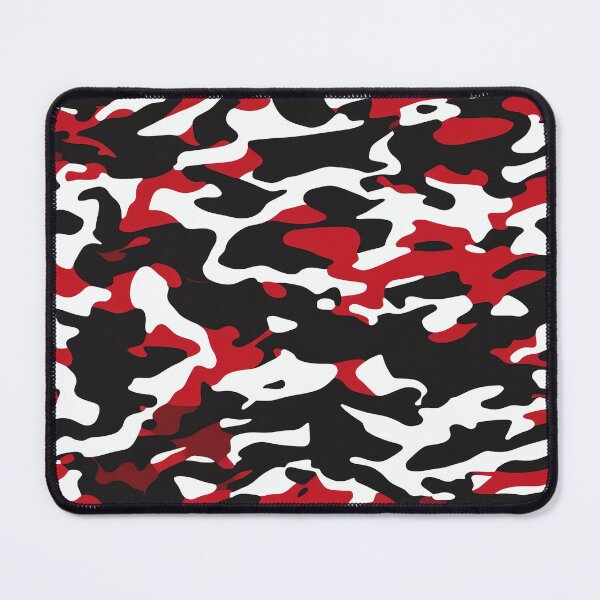 Item preview, Black and  Red Camouflage designed and sold by TheCamoShop.