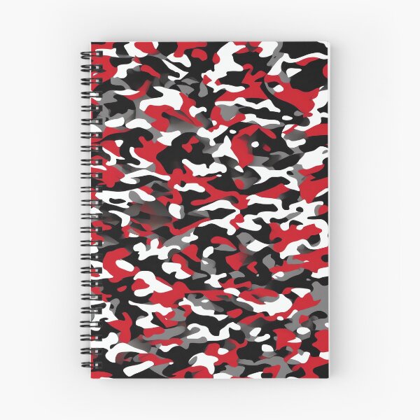 Item preview, Red and Black Camouflage pattern designed and sold by TheCamoShop.