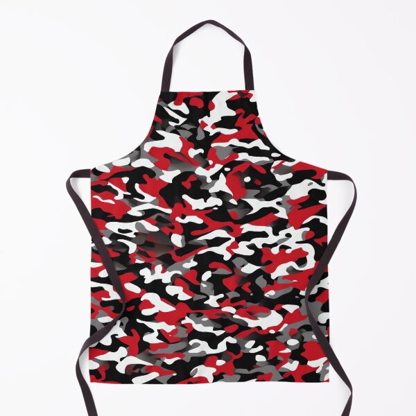 Item preview, Red and Black Camouflage pattern designed and sold by TheCamoShop.