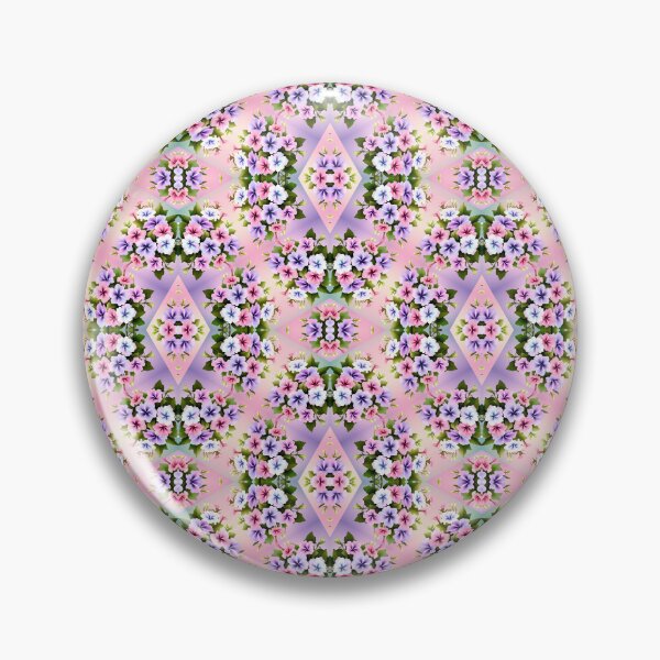 Item preview, Painting of White, Pink and Lilac Petunia Flowers Seamless Pattern designed and sold by Petalandfur.