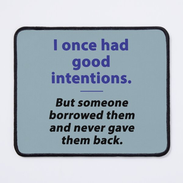 Item preview, Good Intentions designed and sold by Walter Rice.