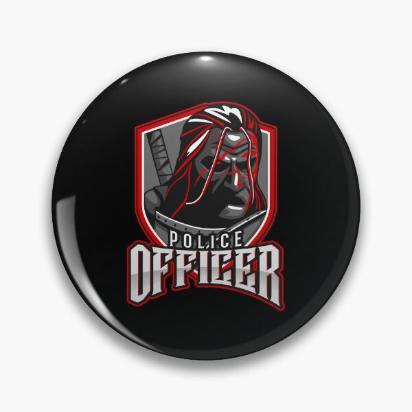 Item preview, Police Officer Design with Horror Character designed and sold by PRIVARSHU.