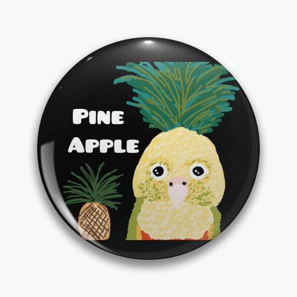 Item preview, Funny Pineapple Conure designed and sold by PosieBB.