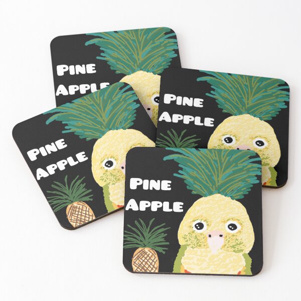 Aperçu de l'œuvre Conure d'ananas drôle créée et vendue par PosieBB.