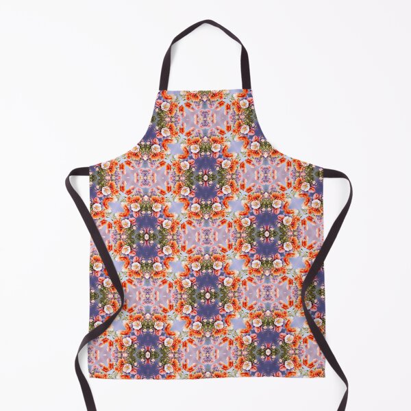 Item preview, Painting of Orange and White Poppy Flowers Seamless Pattern designed and sold by Petalandfur.