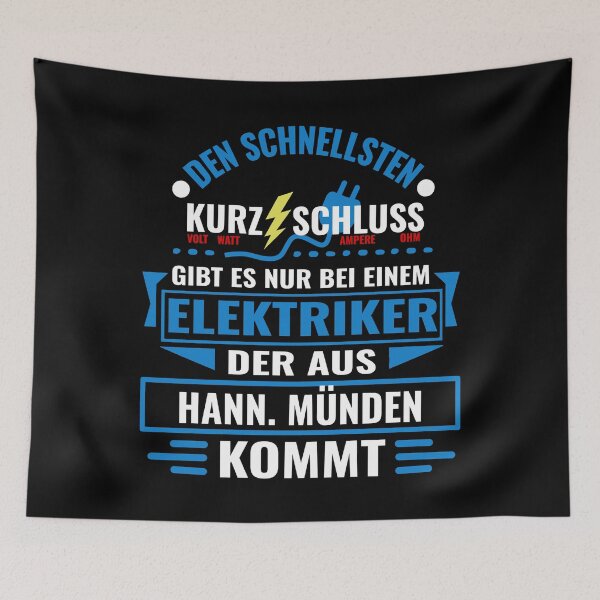 Item preview, Hann. MÜNDEN - We have the best electricians, no one gets it so fast. designed and sold by NoriTEEs.