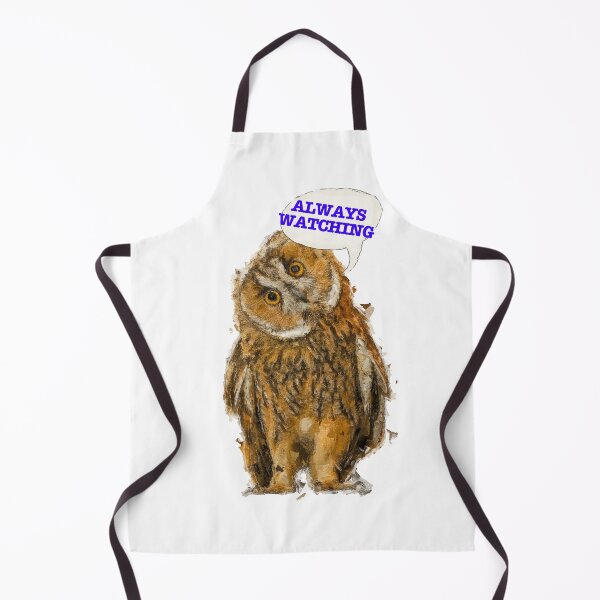 Item preview, Always Watching - Says Wise Owl designed and sold by Michael van der Hoorn.