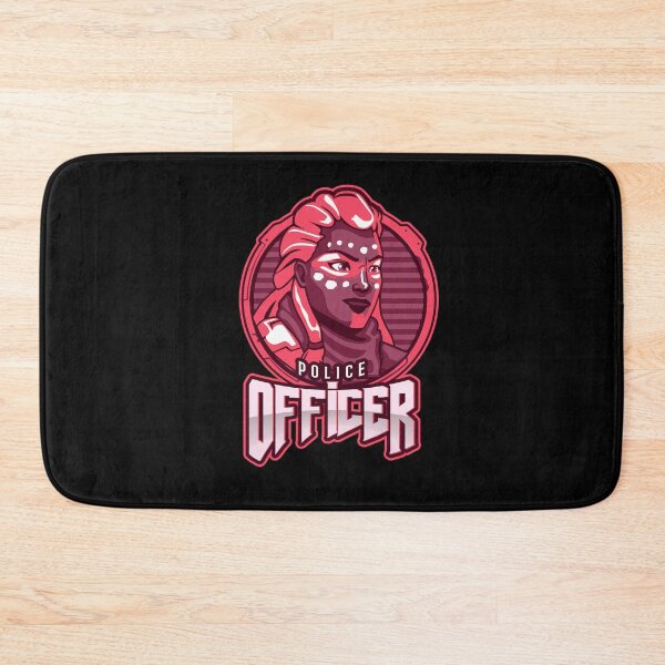 Item preview, Police Officer Design with Survival Character designed and sold by PRIVARSHU.