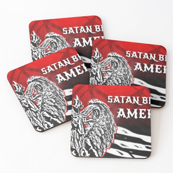 Item preview, Satan Bless America designed and sold by bratdemon.