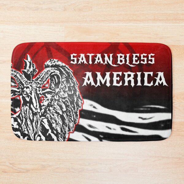 Item preview, Satan Bless America designed and sold by bratdemon.