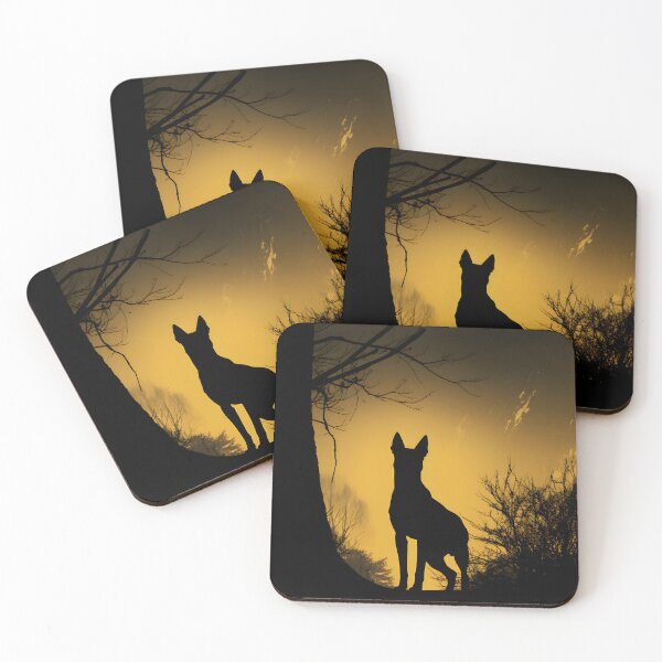 Item preview, Dog Silhouette Poster designed and sold by LynZorHome.