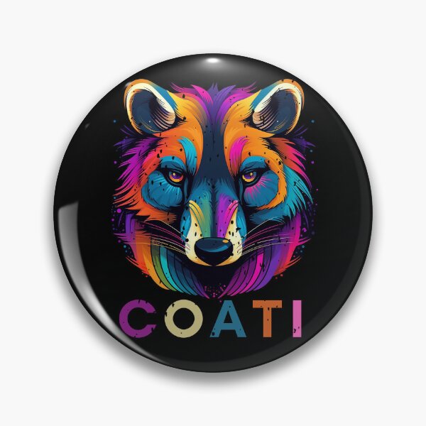 Item preview, Colorful Coati designed and sold by BAZART-CREATION.