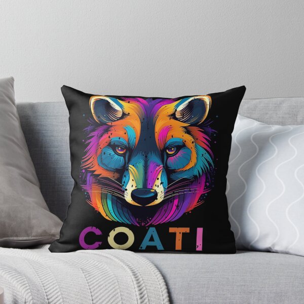 Item preview, Colorful Coati designed and sold by BAZART-CREATION.