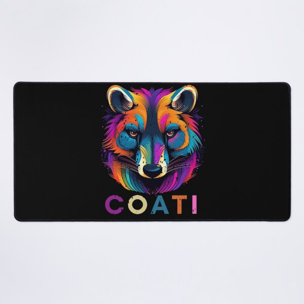 Item preview, Colorful Coati designed and sold by BAZART-CREATION.
