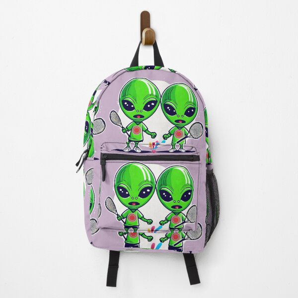Item preview,  Aliens also like to play badminton. designed and sold by Zofia Sosnecka.
