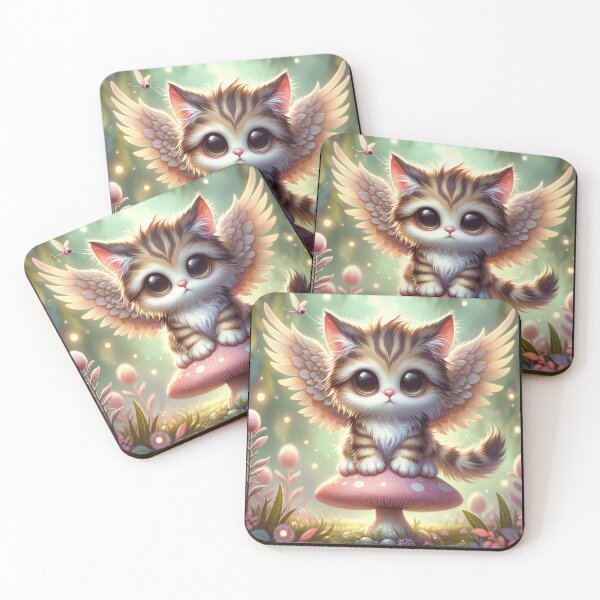 Item preview, The Enchanted Forest Kitten designed and sold by TeslaSt0re.