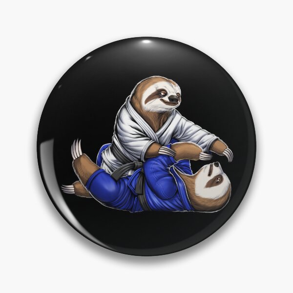 Item preview, Sloth Jiu-Jitsu Wrestlers designed and sold by underheaven.