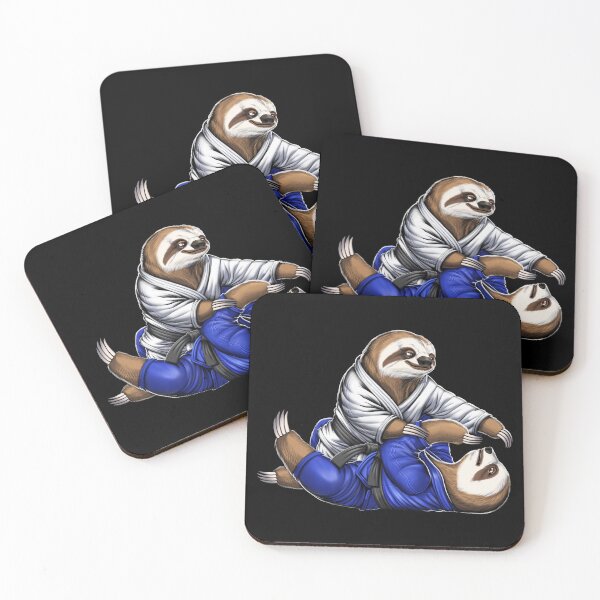 Item preview, Sloth Jiu-Jitsu Wrestlers designed and sold by underheaven.