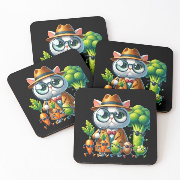 Item preview, The Veggie Detective and His Garden Crew designed and sold by TeslaSt0re.