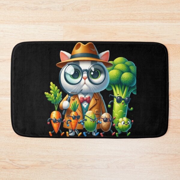 Item preview, The Veggie Detective and His Garden Crew designed and sold by TeslaSt0re.
