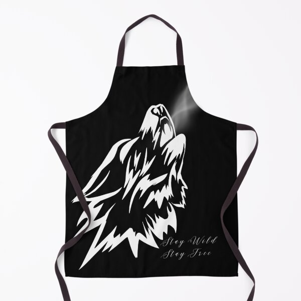 Item preview, Stay Wild Stay Free - Wolf Howling, Wolves Moon designed and sold by abeautifulife.
