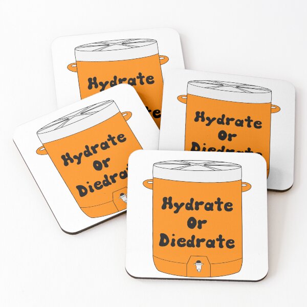 Item preview, Hydrate or Diedrate Orange Cooler designed and sold by doodlesbyCara.