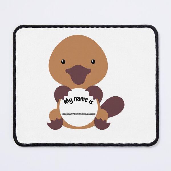 Item preview, Baby platypus - My name is designed and sold by EarthAlly.
