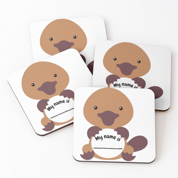 Item preview, Baby platypus - My name is designed and sold by EarthAlly.
