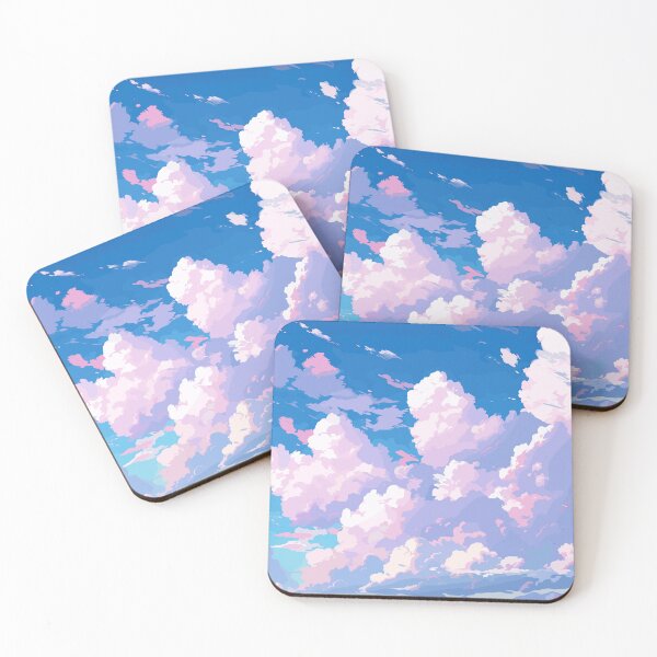 Aperçu de l'œuvre Nuages Anime créée et vendue par Curio Meridian.