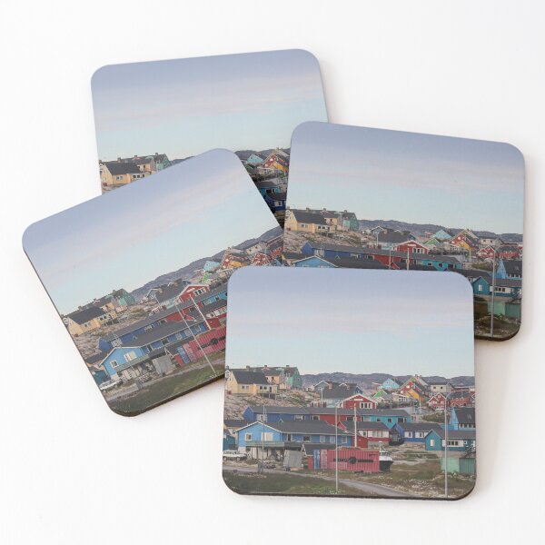 Item preview, Colorful Greenlandic Houses designed and sold by Micki Selvitella.