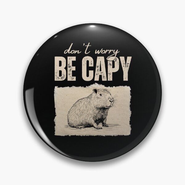 Item preview, Don't worry be capy  designed and sold by TeeToop1.