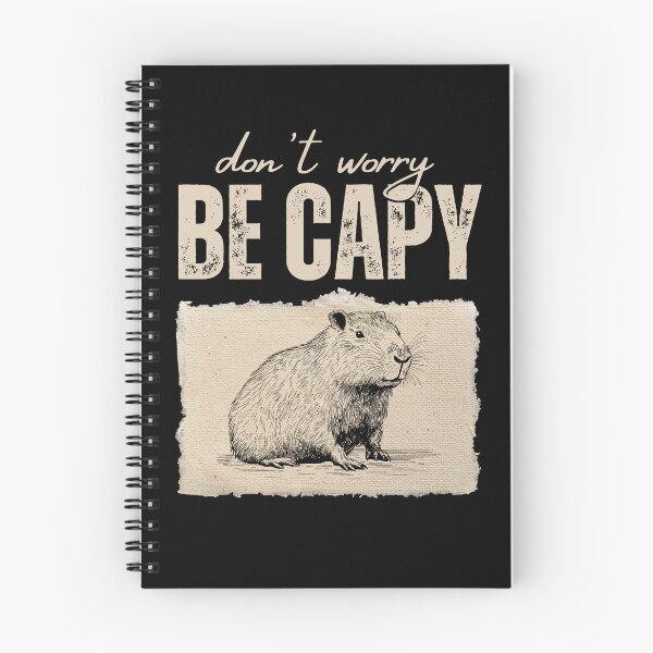 Item preview, Don't worry be capy  designed and sold by TeeToop1.