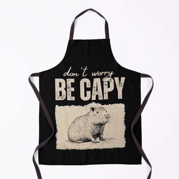 Item preview, Don't worry be capy designed and sold by TeeToop1.