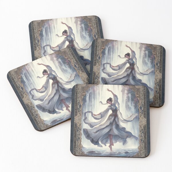Item preview, Beautiful woman dancing in nature (silvergoldvisionary) designed and sold by SGVisionary.
