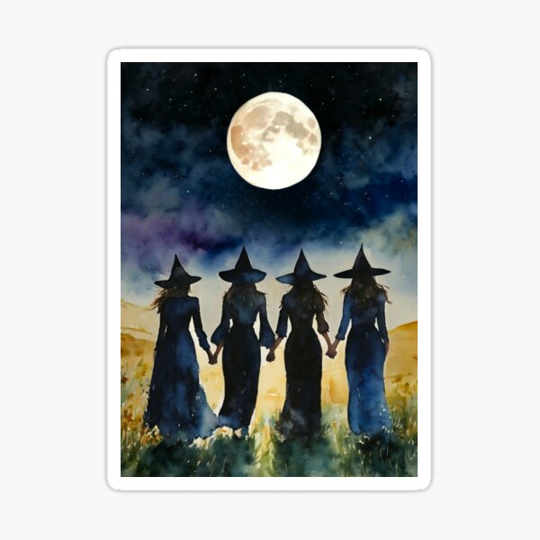 Item preview, Coven Witches by Lyra the Lavender Witch designed and sold by Lyra The Lavender Witch.