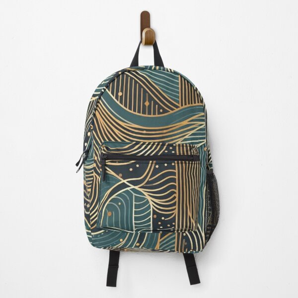 Item preview, Aesthetic Rustic Waves Pattern designed and sold by AIExpressive.
