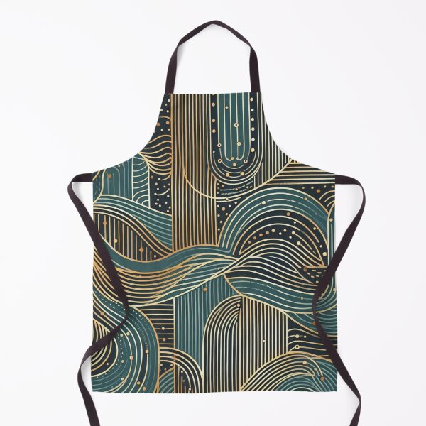 Item preview, Aesthetic Rustic Waves Pattern designed and sold by AIExpressive.