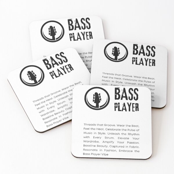 Item preview, bass player bassist quotes designed and sold by TrendMosaic.
