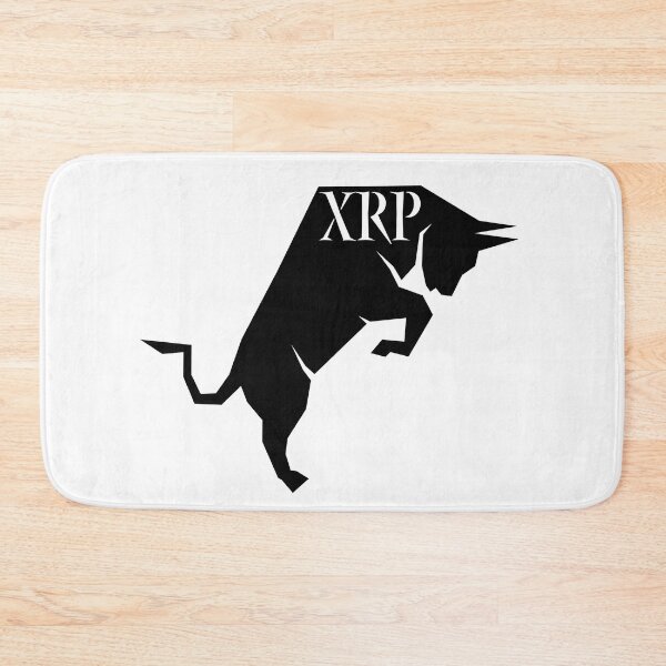 Aperçu de l'œuvre XRP Crypto Bull créée et vendue par DesignsMjB.