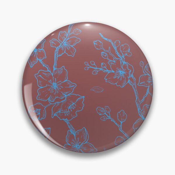 Item preview, Neon blue orchid brown background designed and sold by Mini-Anni.