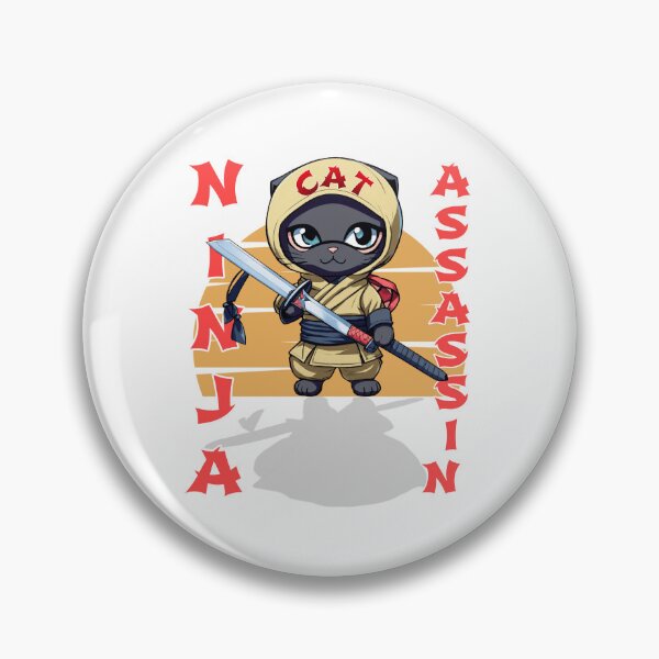 Item preview, Cat Assasin Ninja designed and sold by Designeking.